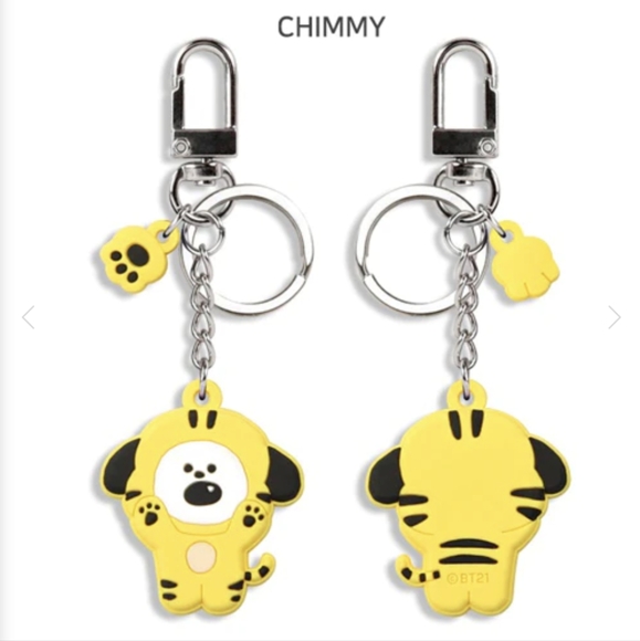 BT21 BTS Keyring 'Tiger' Chimmy - Picture 2 of 3
